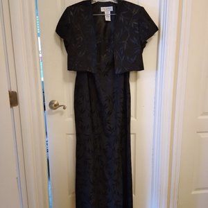 Black 3 piece Evening/party dress